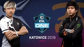 Dota 2 - Mineski vs. Fnatic - Game 1 -  LB Ro4b #2 - ESL One Katowice 2019