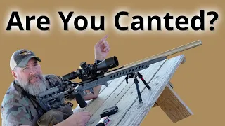 Canted rifle - does it really matter?