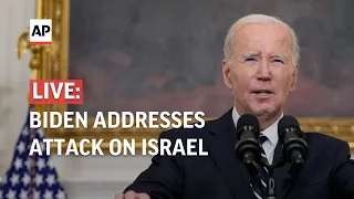 LIVE | President Biden delivers remarks on the Hamas attack on Israel