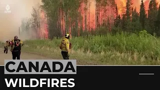 Canada wildfires: Blazes spread across more than one million hectares