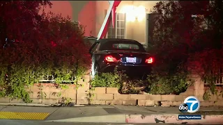 POLICE CHASE: Pursuit ends with DUI suspect crashing into front yard of home  | ABC7