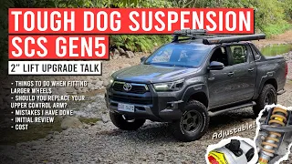 Tough Dog Suspension & SCS GEN 5 Wheels Upgrade on the Hilux | Things to Know About the Setup