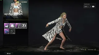 PUBG | Victory Dance White Tiger Outfit Set | 4k