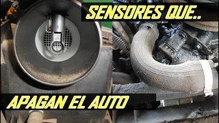 Sensores que cuando fallan Apagan el auto o no lo dejan Arrancar