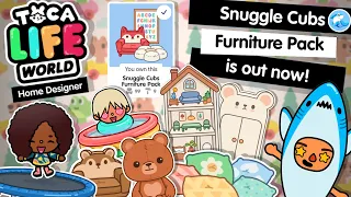 Toca Life World | SNUGGLE CUBS Furniture Pack Review!? 🧸 (OUT NOW)