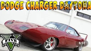 GTA V Fast 6 Daytona Charger Guantlet Classic Custom Replica