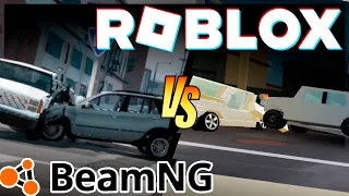 BeamNG VS Roblox 💥Car Crash Compilation 3