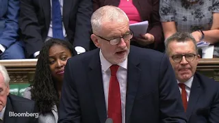 Labour Leader Corbyn Responds to Johnson