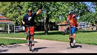 OLD SCHOOL BMX FLATLAND FREESTYLE - 50 YEAR OLD BMX RIDER 2023