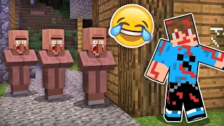 ΠΩΣ ΤΡΟΜΑΞΑ ΤΟΥΣ VILLAGER ΣΤΟ MINECRAFT !