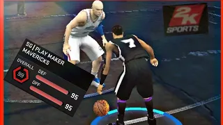 How To Make The Fastest 99 Overall Playmaking Build In 2k Mobile.