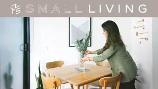 SMALL LIVING ep.3 - Styling tips, ideas and DIY for small spaces