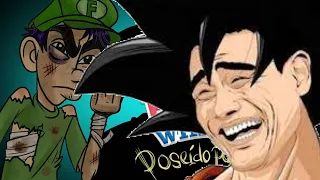 Fernanfloo Happy Wheels Poseido por GOKU  Animado vs Original   Guillermo Acevedo