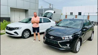 Что лучше Volkswagen Polo или Lada Vesta?