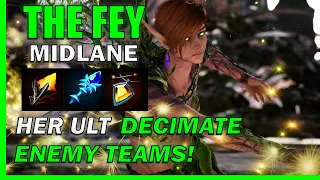 THE FEY'S ULTIMATE can WIPE ENEMY TEAMS WITH EASE! - Predecessor Mid Commentary Gameplay