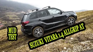 Suzuki New Vitara 1,4 Boosterjet AT Allgrip Mud Test #1 | slow climb | winter tires