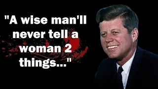 John F. Kennedy's Life Lessons to Learn in Youth and Avoid Regrets in Old Age | Life Changing Quotes