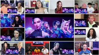 K/DA - MORE ft. Madison Beer, (G)I-DLE, Lexie Liu, Jaira Burns, Seraphine REACTION MASHUP