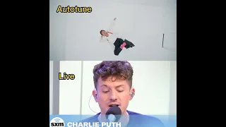 Left and Right - Charlie Puth (Autotune vs Live)