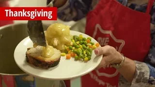 Help Support the Work of The Salvation Army this Thanksgiving