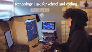 technology I use for school and coding (computer science/engineering)