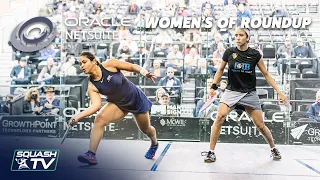 Squash: Oracle Netsuite Open 2021 - Women's QF Roundup