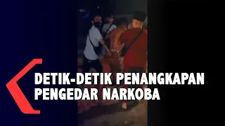 Detik Detik Penangkapan Pengedar Narkoba