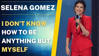 Selena Gomez delivers an inspirational speech at WE Day California 2013