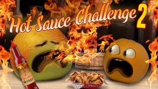 Annoying Orange - Hot Sauce Challenge #2!