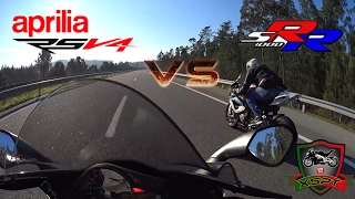 Aprilia RSV4 vs BMW S1000RR  - Smackdown!!!