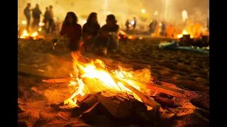 Noche de San Juan en A Coruña.