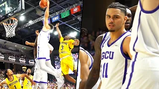 GCU vs Western New Mexico Was LIT! Gabe McGlothan CRAZY Dunk!