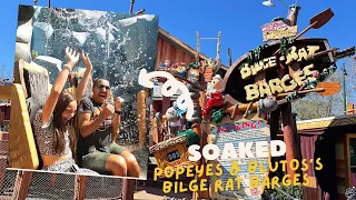 SOAKED! 💦 POPEYE AND BLUTO'S BILGE-RAT BARGES FULL RIDE at UNIVERSAL'S ISLAND OF ADVENTURE