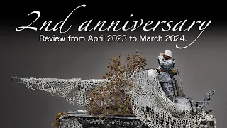 2nd Anniversary thanks to you. 1/35 - Tank Model