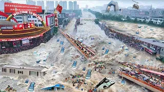 The World is in shocked by Floods in China! Scary Footages from Beijing & Hebei Caught On Camera p3
