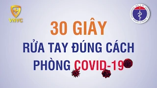 6 bước rửa tay đúng cách, phòng tránh Covid-19