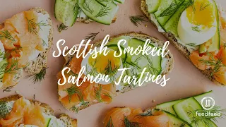 Scottish Smoked Salmon Tartines