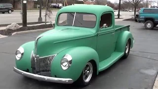 1940 Ford 3 Window Pickup $48,900.00