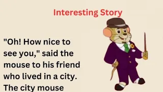 Learn English Through Stories Level 3 🔥| Graded Reader | The Two Mice | english story |