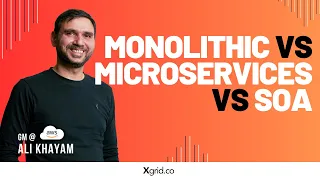 Monolithic vs Microservices Architecture vs Service-Oriented Architecture (SOA)