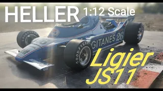 Ligier JS 11 Heller 1:12 Scale Model Kit