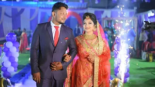 Reception of beautiful couple Abinash & Kalyani | Odia traditional wedding | A successful lovestory