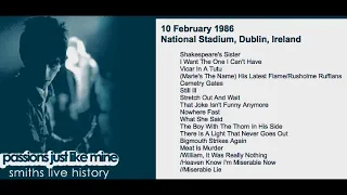 The Smiths - February 10, 1986 - Dublin, Ireland (Full Concert) LIVE