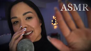 ASMR Hand movements, inaudible, finger tracing and more 😍