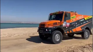 Dakar Mobilem Fans - Finish
