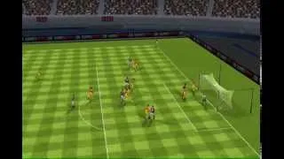 Stephan El Shaarawy corner kick goal Milan vs FC Barcelona FIFA 13 iPhone iPad