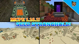 Minecraft pe 1.16.1 seed village - mcpe 1.16 seed stronghold! seed Minecraft 2020!