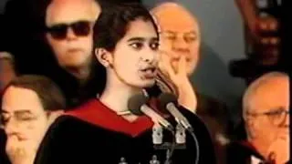 Harvard Commencement 1993 - Bhaswati Bhattacharya's Oration