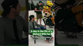 A day in the life of a diehard Minnesota Wild fan...