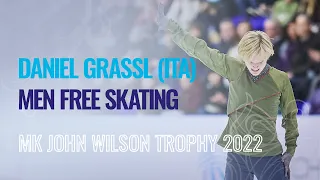 Daniel GRASSL (ITA) | Men Free Skating | Sheffield 2022 | #GPFigure